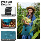 Waterproof Gardening Apron Gardening Apron Harvest Harvest Picking Apron Portable Wear Resistant Comfortable Multi Purpose Bag