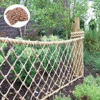 200x100cm Garden Plant Protective Fence Netting Mesh Framework Decoration For Garden Plant Cover Protection Pet Anti-Fall Net