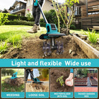 Garden Soil Loosening Machine, Micro Tillage Machine, Agricultural Soil Turning Machine, Electric Hoe Excavator for Farmland