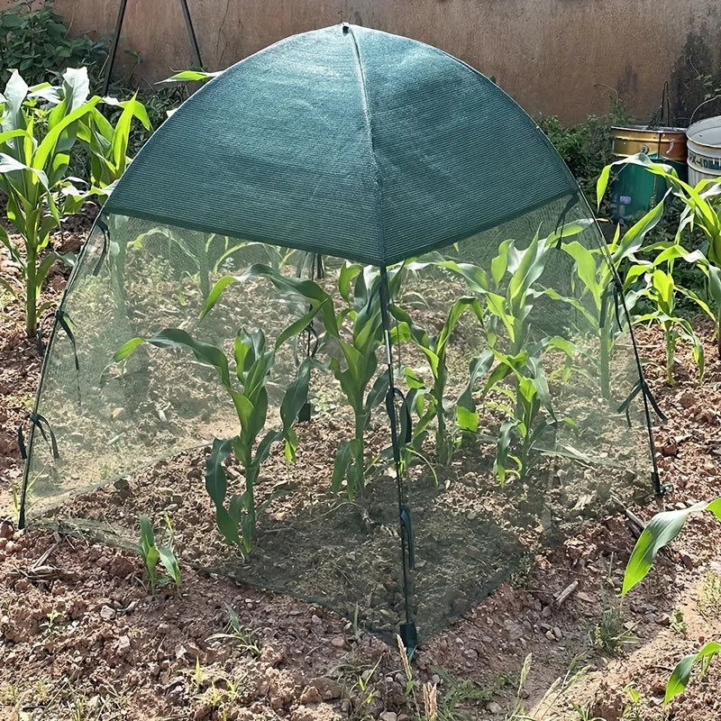 1PC Mesh Plant Sunshade Cover - UV Protection for Garden, Greenhouse, Lawn & Terrace, Durable Outdoor Gardening Fabric