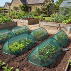 Folding Plant Protection Netting Anti-frost Insect-proof Garden Row Covers Breathable Pop Up Plant Shade Cover Indoor Plants