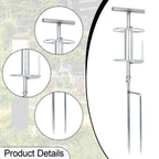 Garden Hose Guide Stake Sturdy Heavy Duty Easy to Install Prevent Kinking Bending for Outdoor Lawn Yard Flower Bed Courtyard