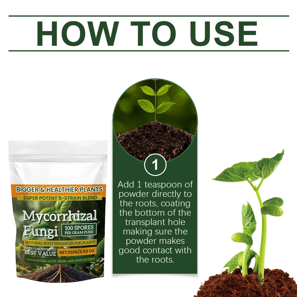 100g Plant Fertilizer Powder Plant Growth Nutrient Fertilizer Safe and Effective Rooting Supplement for Soil Culture Hydroponics