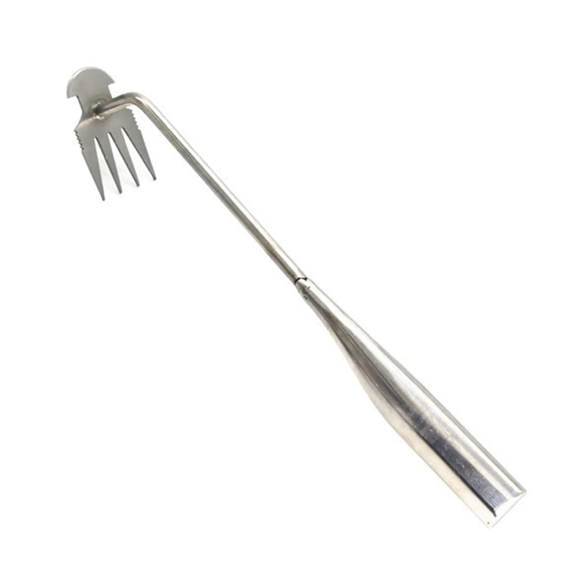 Stainless Steel Grass Rooting Weeding Tool Garden Hook Puller With Handle For Easily Removing Weeds Planting Shovel Harvesting