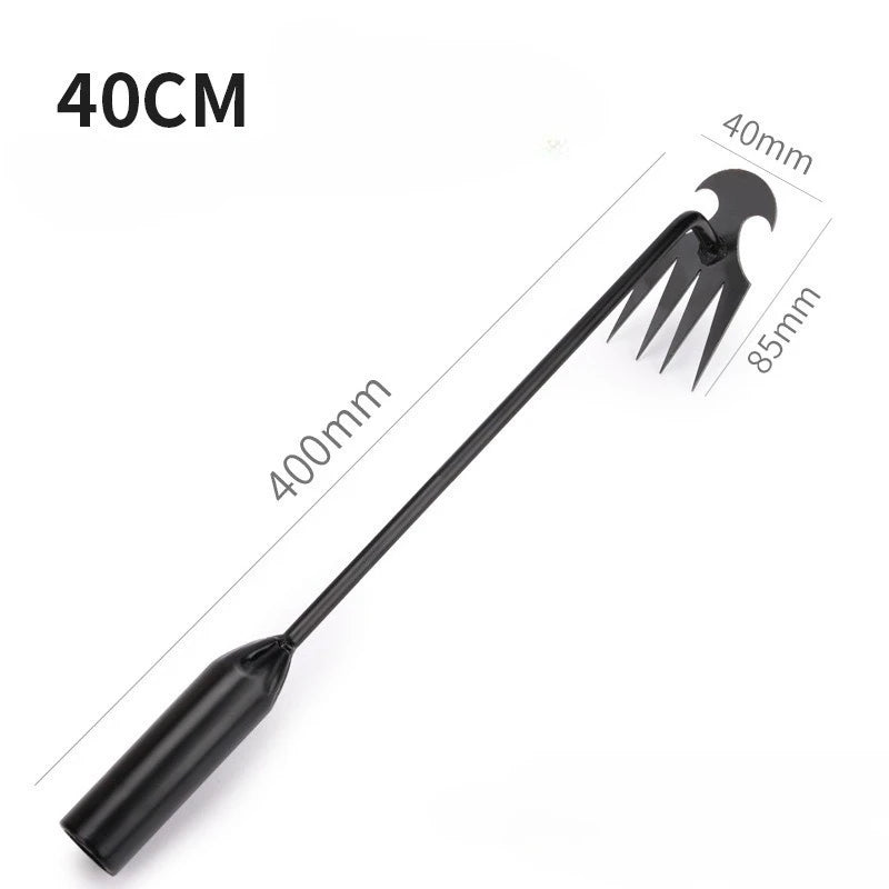 Four-tooth Weeding Rake Manual Weeding Machine for Gardens-durable and Portable Garden Weeding Tools for Gardening and Farms