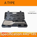 Garden Landscaping Clay Spade with Storage Case for Soil & Gravel - Heavy Duty Steel Digging Tool for Jack Hammer