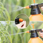0.8/1.5/2/3L Garden Pressure Sprayer Portable Hand Pump Sprayer Watering Can with Adjust Nozzle for Garden Lawn, 2 Spray Mode