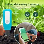 Tuya Smart Soil Tester BT Soil Moisture Detector Garden Temperature and Humidity Thermometer Real-time Remote Monitor