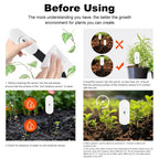 Tuya ZigBee Soil Moisture Tester Humidity Meter Farm Lawn Plants Flower Soil Monitor Sensor Hygrometer Convenient Gardening Tool