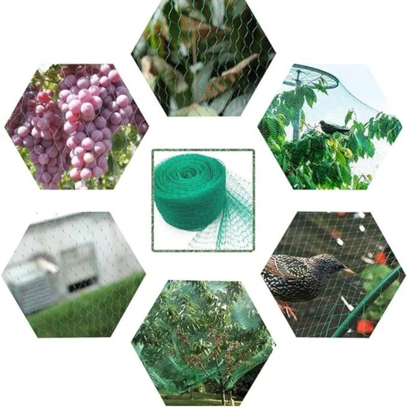 5/10M Garden Protect Netting Anti Birds Net Animals Deer Fencing Mesh for Fruits Trees Plants Stretch Durable Pest Barrier 그물망