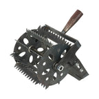 Cultivator Weeding Head Gardening Farm Heavey Weeding Head Grass Remover Tool Attachment Weeding Wheels Weeder Accessories