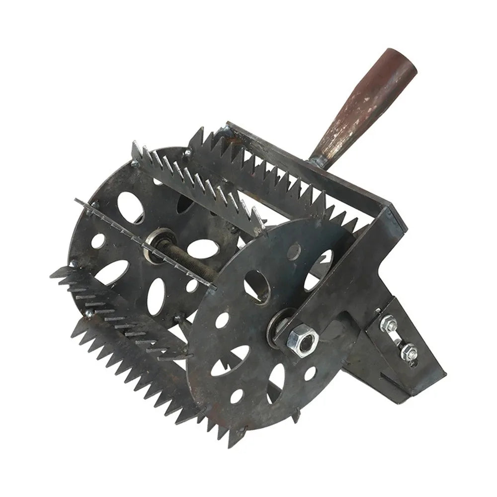 Cultivator Weeding Head Gardening Farm Heavey Weeding Head Grass Remover Tool Attachment Weeding Wheels Weeder Accessories