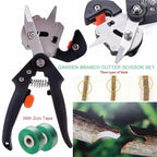 Professional Farming Pruning Shears Garden Scissor Floristry Secateur Fruit Tree Pruner Pruning Vine Seedle Graft Tool Hand Tool