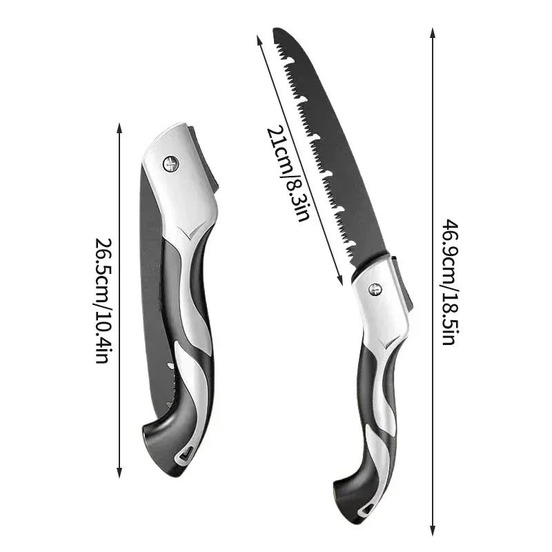 1PCS Multifunctional Folding Hand Saw Outdoor Logging Saw Woodworking Folding Portable Saw For Garden Pruner Gardening Tools