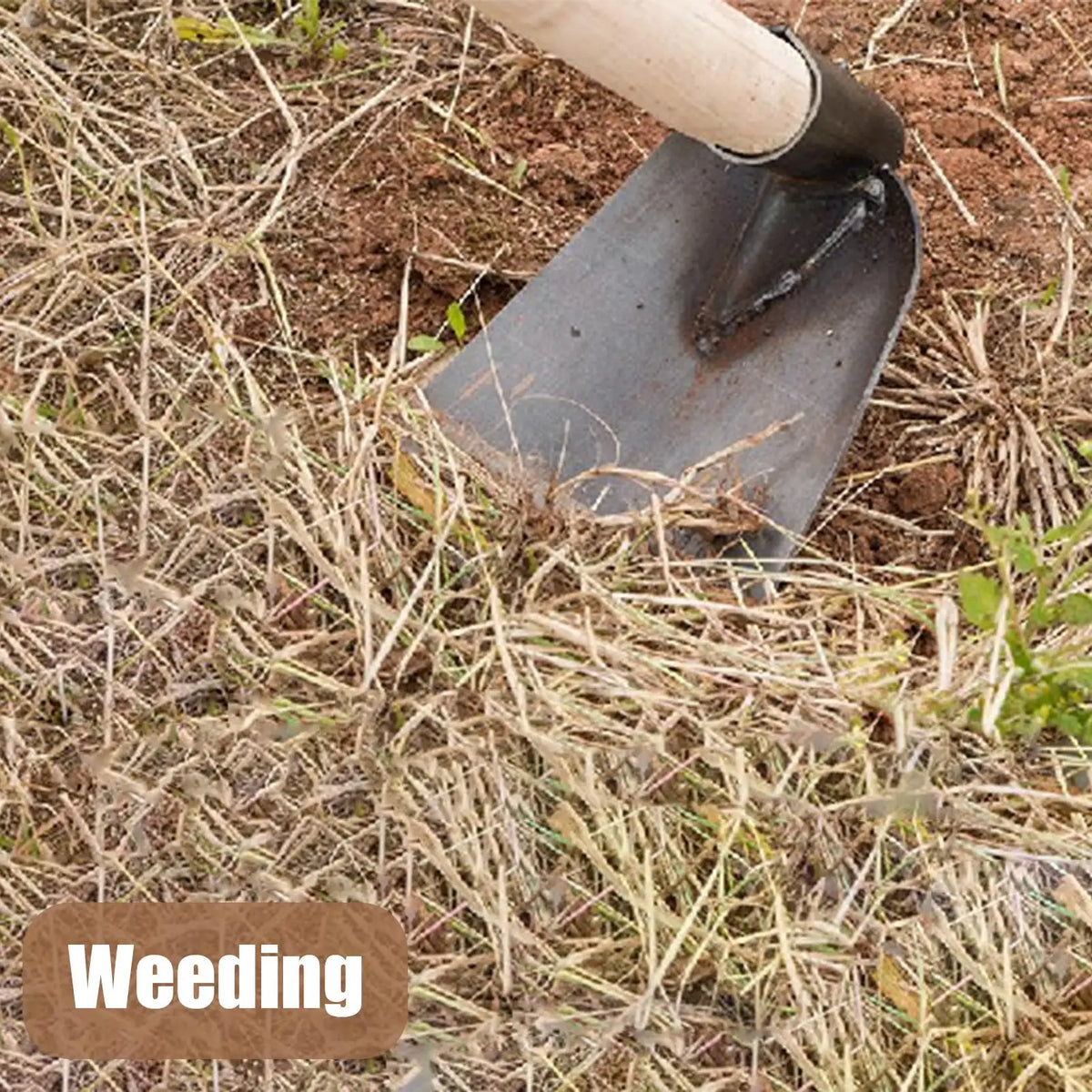 Weeding Hoe Digging Soil Durable Hoe Agricultural Hoe reusable Household Outdoor Farming Tools for Planting digging soil weeding