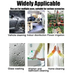 1.2L Handheld Car Wash Spray Bottle Air Pressure Watering Can for Home Gardening And Cleaning Tools