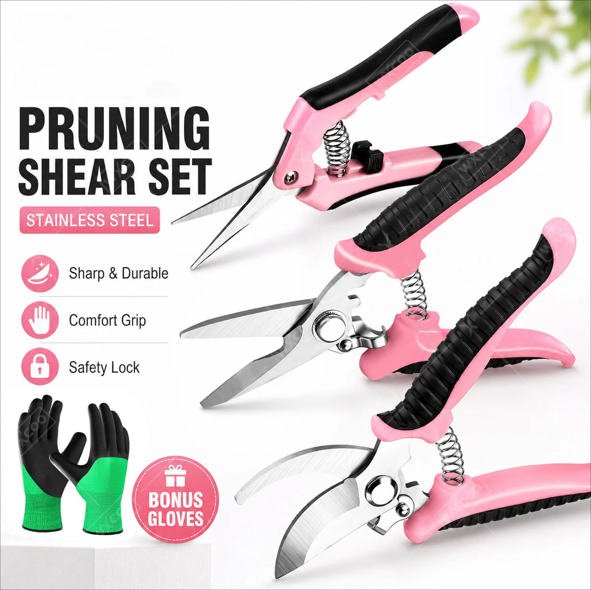Garden Pruning Shears Potted Branches Scissors Fruit Picking Small Scissors Household Hand Tools Orchard Farm Gardening Tools