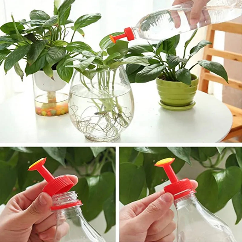 3pcs Watering Can with Coke Bottle Cap Sprinkler for Plants and Pots - Indoor Nursery and Bonsai Gardening