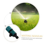 Garden Hose Quick Connect Coupler - Shut Off Valve Adapter for Watering Irrigation System Tap Faucet Fitting In-Line Connector