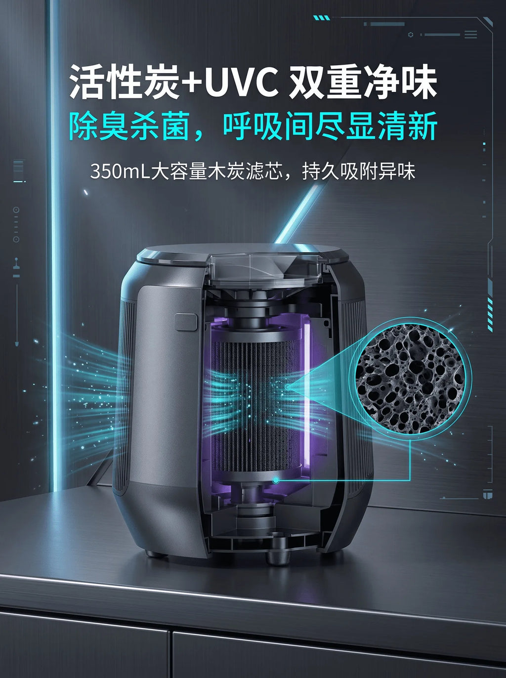 4.2L Food Waste Composting Machine Home Food Waste Disposer Garbage Disposals Kitchen Composter Electric