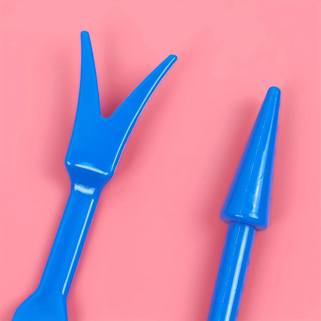 6pcs Plastic Seed Starters Seedling Digger Seedling Transplanter Garden Sowing for Seedlings Digging Holes Garden Seeding