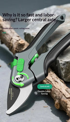 Garden Pruning Tool Set - Plant Trim Pruner Cut Secateur Shrub Scissor Branch Shear Orchard Pruning Shears for Horticulture