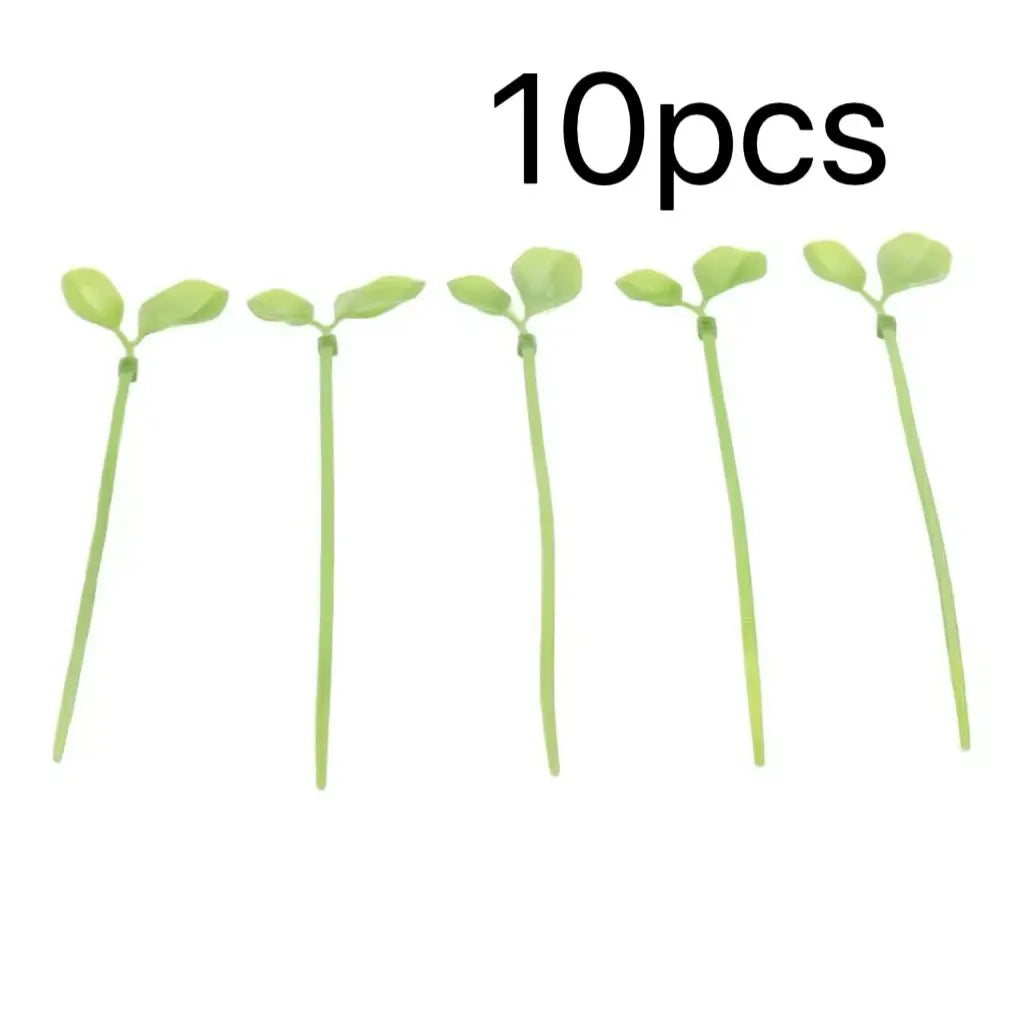 10pcs Plant Stabilizer Reusable Garden Zip Ties, Plant and Shrub Support, Fixed Straps, Adjustable Zipper, Cable Ties