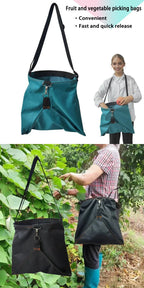 High Efficiency Fruit Farm Picking Bag Fruit Picker Harvest Basket Agricultural Cloth Bag Eco Friendly Shopping Bag for Garden