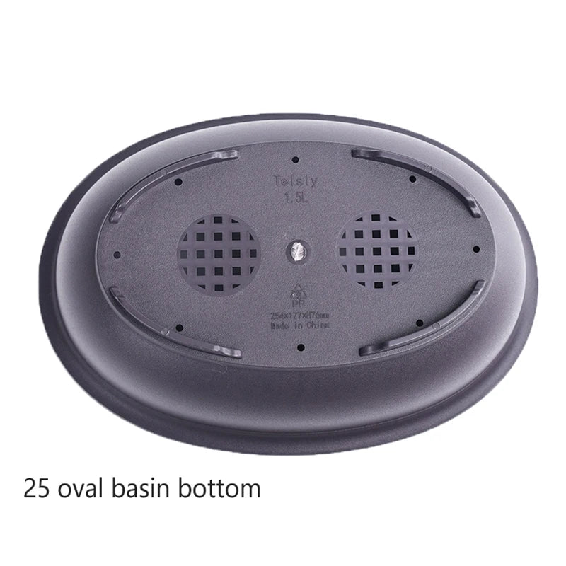 Outdoor Garden Landscape Bonsai Pot Trays Rectangular Square Planter Flowerpots Imitation Purple Clay Succulent Plants Pots