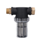 Garden Hose Filter Avoiding Blocking Engineering Plastic Whole House Sediment Water Filter 3/4 Inch Thread for Household