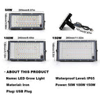 LED Grow Light Phytolamp For Plants USB 5V Sunlike Full Specturm Plant Lights Adjustable Brightness Floodlight Hydroponic IP65