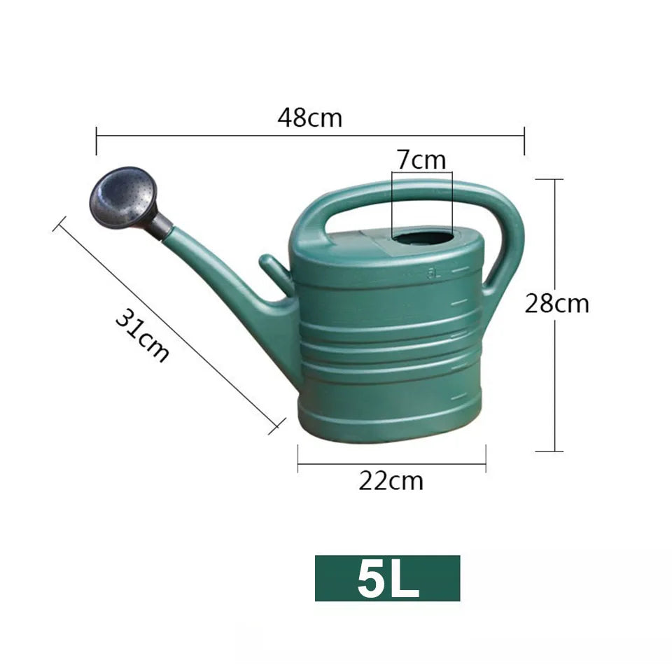 Garden Watering Can with Handle Gardening Water Can Watering Pot for Courtyard Planting Backyard House Flower Watering Plants