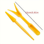 6pcs Plastic Seed Starters Seedling Digger Seedling Transplanter Garden Sowing for Seedlings Digging Holes Garden Seeding