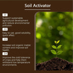 60G Organic Soil Activators And Plant Fertilizers Indoor Plant Fertilizers For Healthy Flowers And Soil Plants