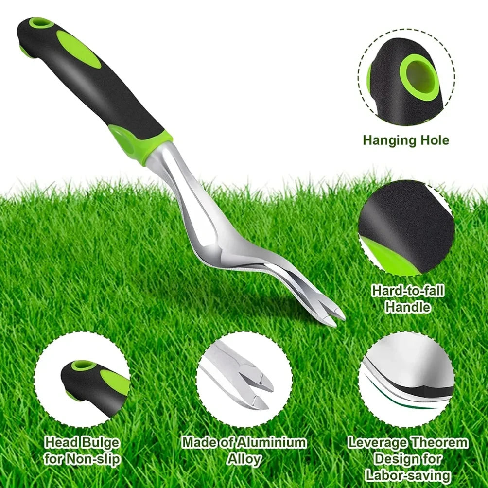 Hand Weeder Tool Premium Weed Puller For Garden Weeding Digger Tools With Ergonomic Handle Removal Farmland Transplantation