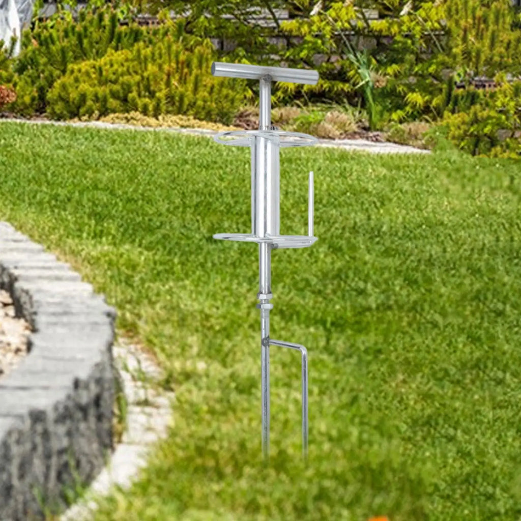 Garden Hose Guide Stake Sturdy Heavy Duty Easy to Install Prevent Kinking Bending for Outdoor Lawn Yard Flower Bed Courtyard