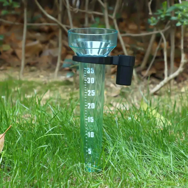 35mm Rain Gauge Rainwater Meter Water Rain Measurement Tool Outdoor Garden Ground Rainfall Guage