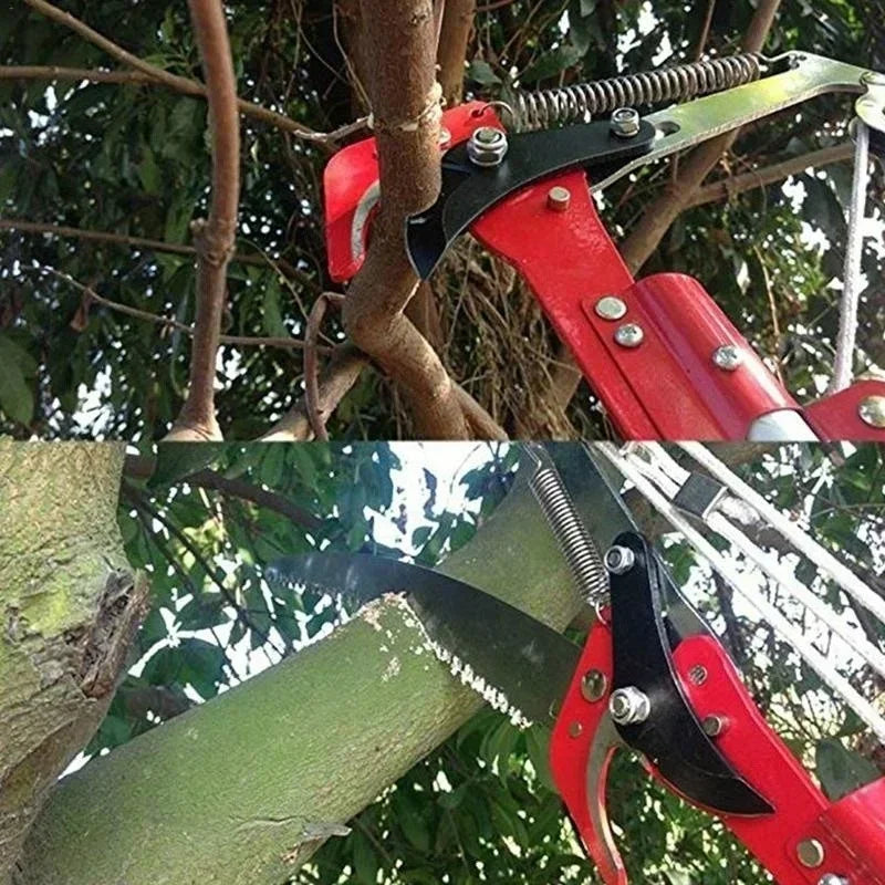 High Branch Tree Pruning Tools Telescopic and Elongated High-altitude Pruning Picking Tools Orchard Pruning Branch Pruning