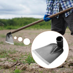 Weeding Hoe Digging Soil Durable Hoe Agricultural Hoe Household Outdoor Farming Tools for Planting Vegetables Flowers Loose lan