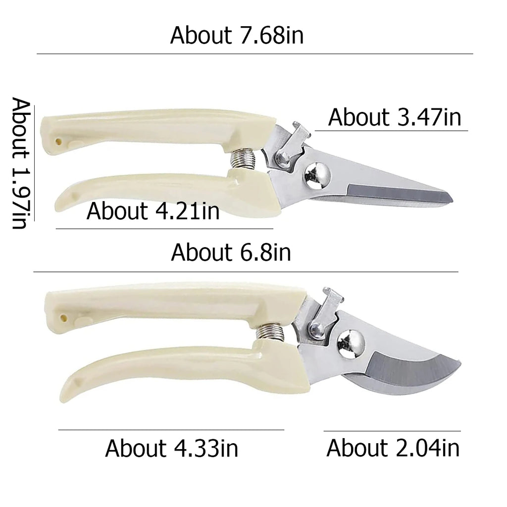 Pruning Shears Gardening Tools Professional Pruner Garden Manual Scissors Supplies Bonsai Tree Trimming Accessories Hand Tool