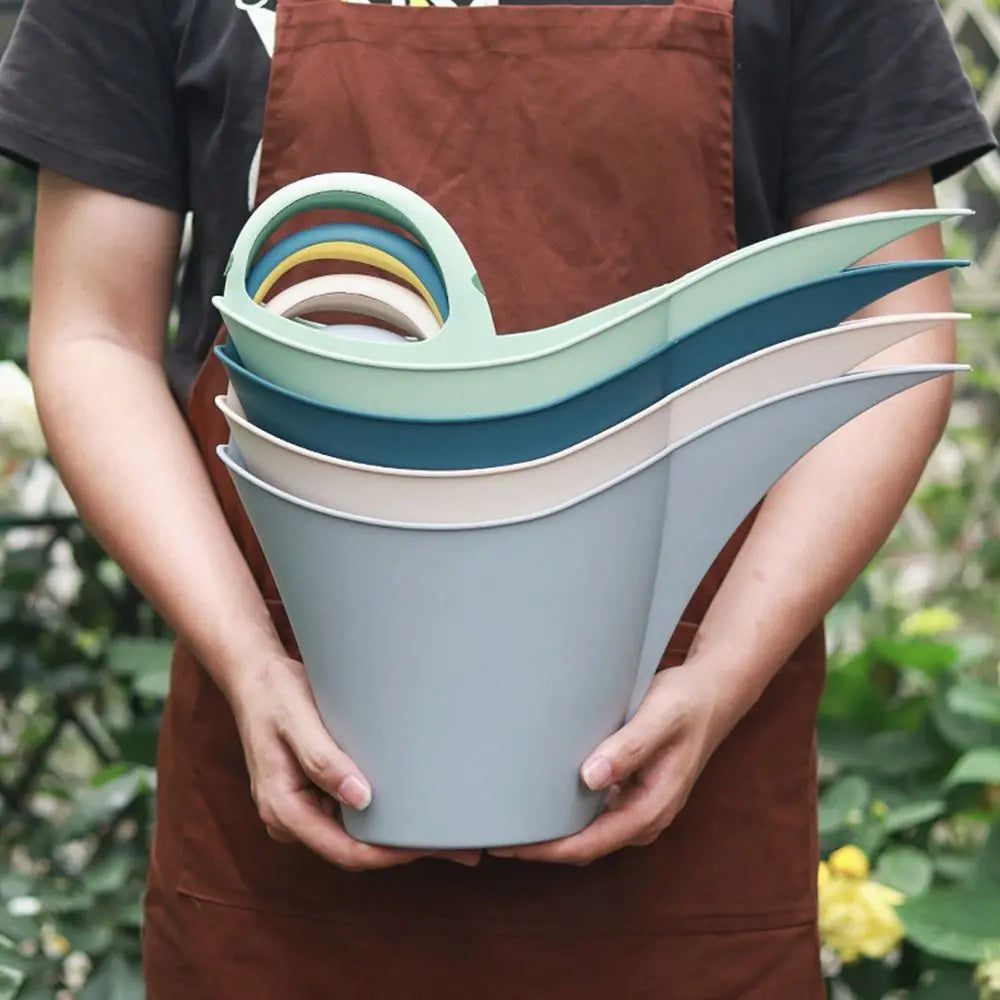 Vintage Plastics Watering Can Large Capacity Garden Water Spraying Pot Home Watering Pot