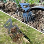Gardening weeding rake, manual tillage and soil loosening tool, vegetable planting farm, gardening manual tool