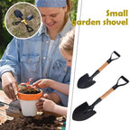 50cm Digging Shovel Mini Manganese Steel Shovels Trowel Waterproof Rustproof Garden Scoop Coated Surface for Camping Outdoor