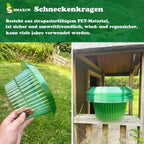 Plants Slug Protection Rings Vegetables Cover Plant Snail Collar Guard Green Planter Flower Pot Pest Control Trapper Garden Tool
