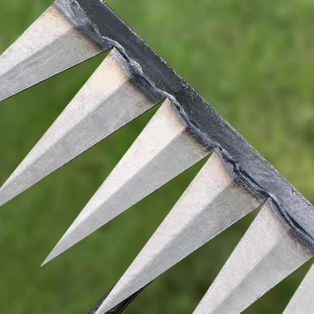 4/5/6/7 Teeth Weeding Hoe Rake Farm Tool Weeding Scarifier Artifact Agricultural Garden Tool Hoe Farm Growing Weeding Tools