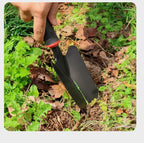 2 In 1 Heavy Duty Hoe Shovel Set Garden Tools for Digging Weeding Loosening Soil Ideal for Balcony Planting Vegetable Flower Gar