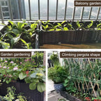 Plastic Raised Garden Bed with Legs Raised Planter Box Elevated Planting Container for Gardening Vegetables Fruits Flowers