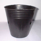 50/100Pcs Plastic Seedlings Starter Pot Black Flexible Plastic Seedling Pots for Starting Seedlings Succulents Seedling Bag