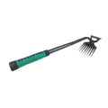 8 Teeth Garden Weed Rake 2In1 Garden Rake Manual Weed Grass Rooting Tool Puller Shovel Hand Gardening Loose Soil Tool