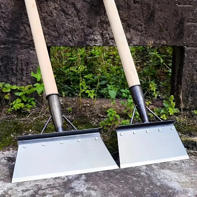 Heavy Duty Metal Weeding & Edging Shovel | Multi-Use Garden Tool for Trimming, Ice, Cleaning, Manual, Rust-Resistant